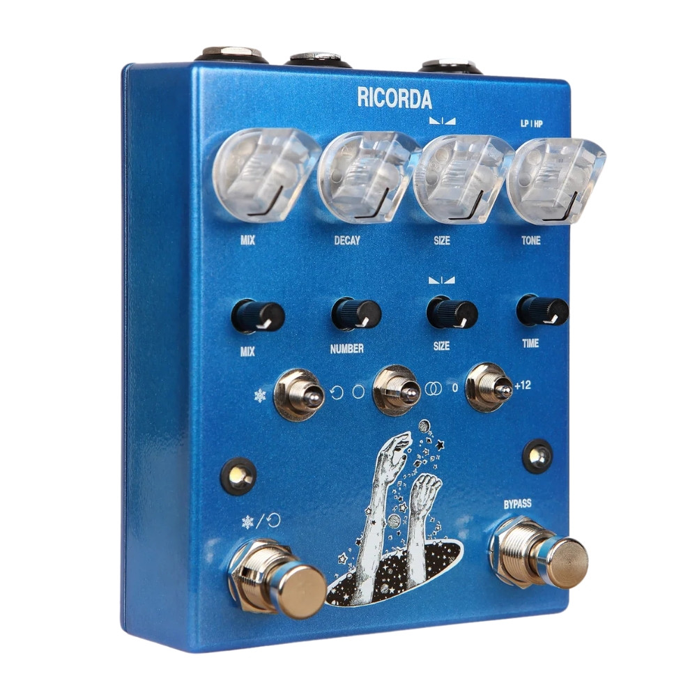 AC NOISE RICORDA グラニュラーループ、エフェクターペダル AC Noises Ricorda Granular Reverb Pedal | Cream City Music