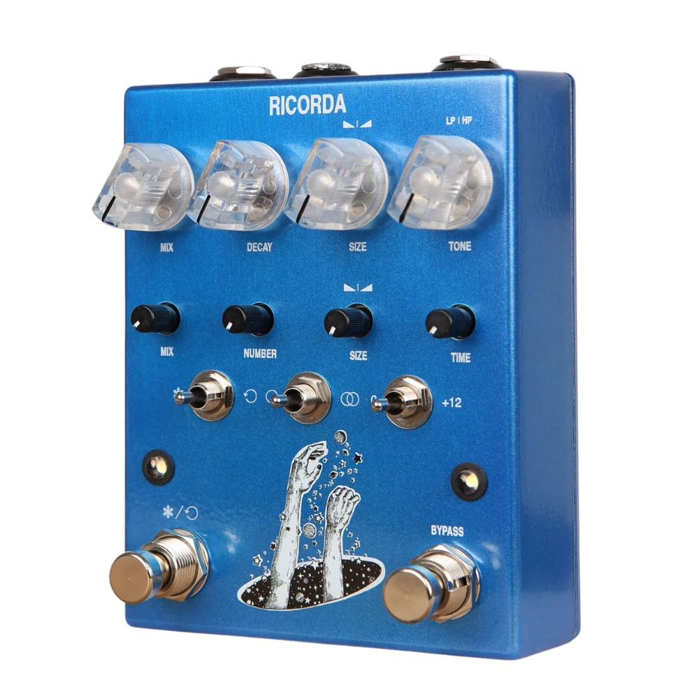AC NOISE RICORDA グラニュラーループ、エフェクターペダル AC Noises Ricorda Granular Reverb Pedal | Cream City Music