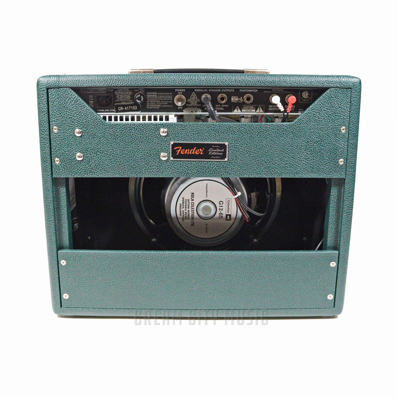 Fender '65 Princeton Reverb FSR 15W 1x10 Tube Combo Amp - British