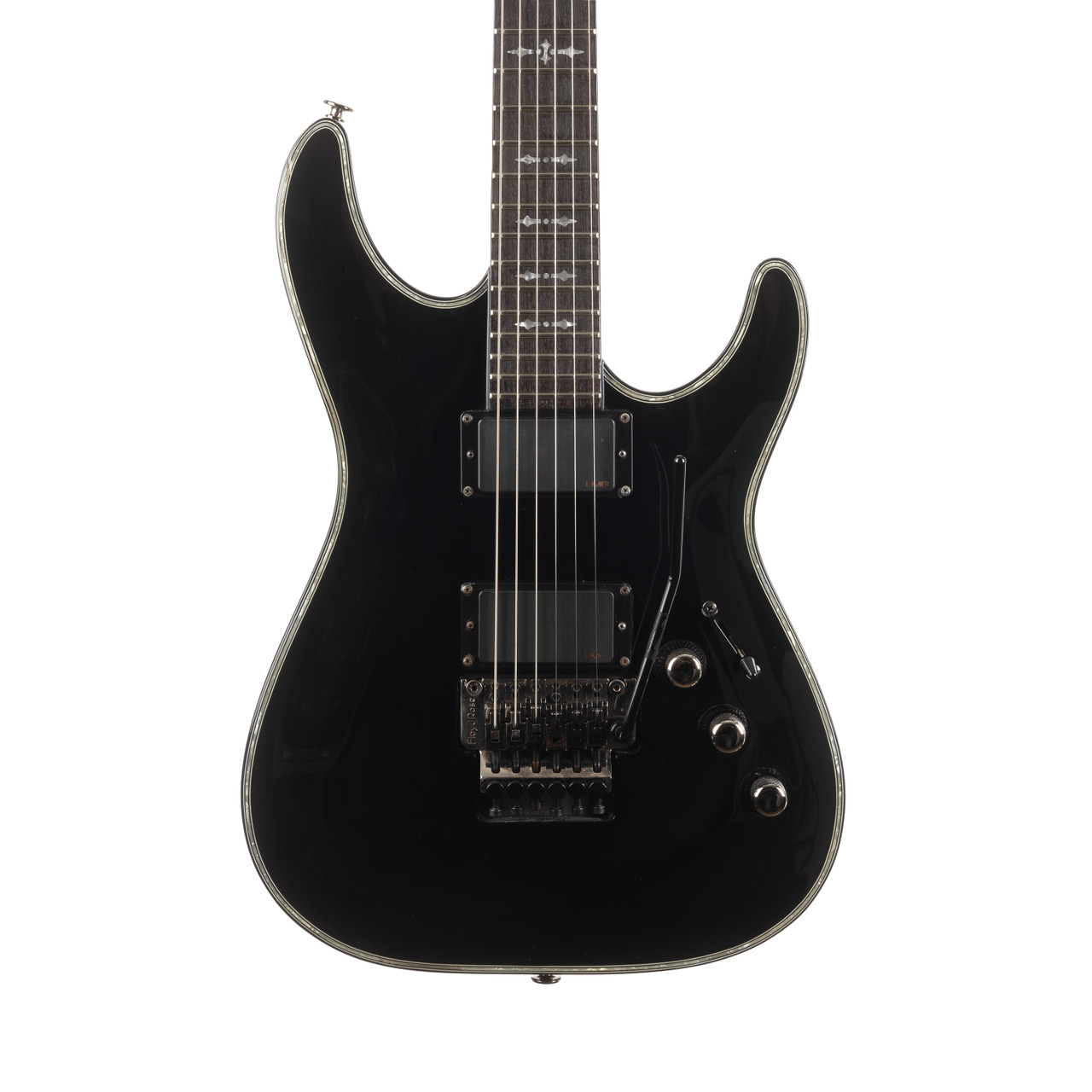 Used Schecter Hellraiser Black 2005 | Cream City Music