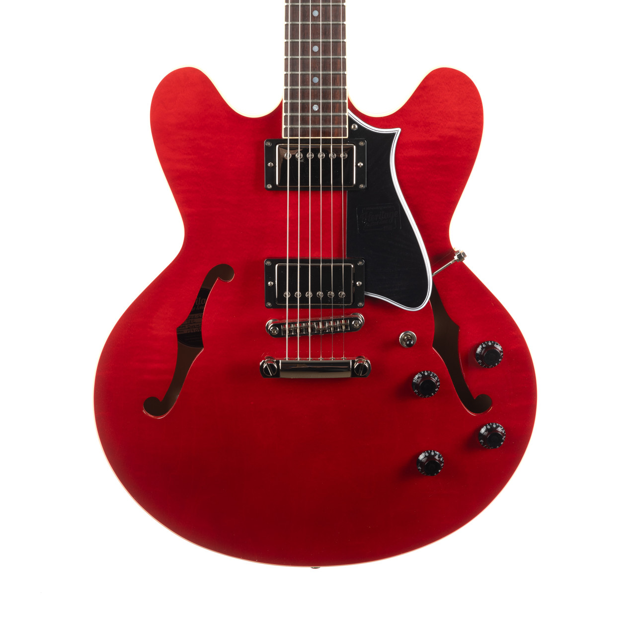 Heritage H-535 Standard Semi Hollow - Transparent Cherry | Cream
