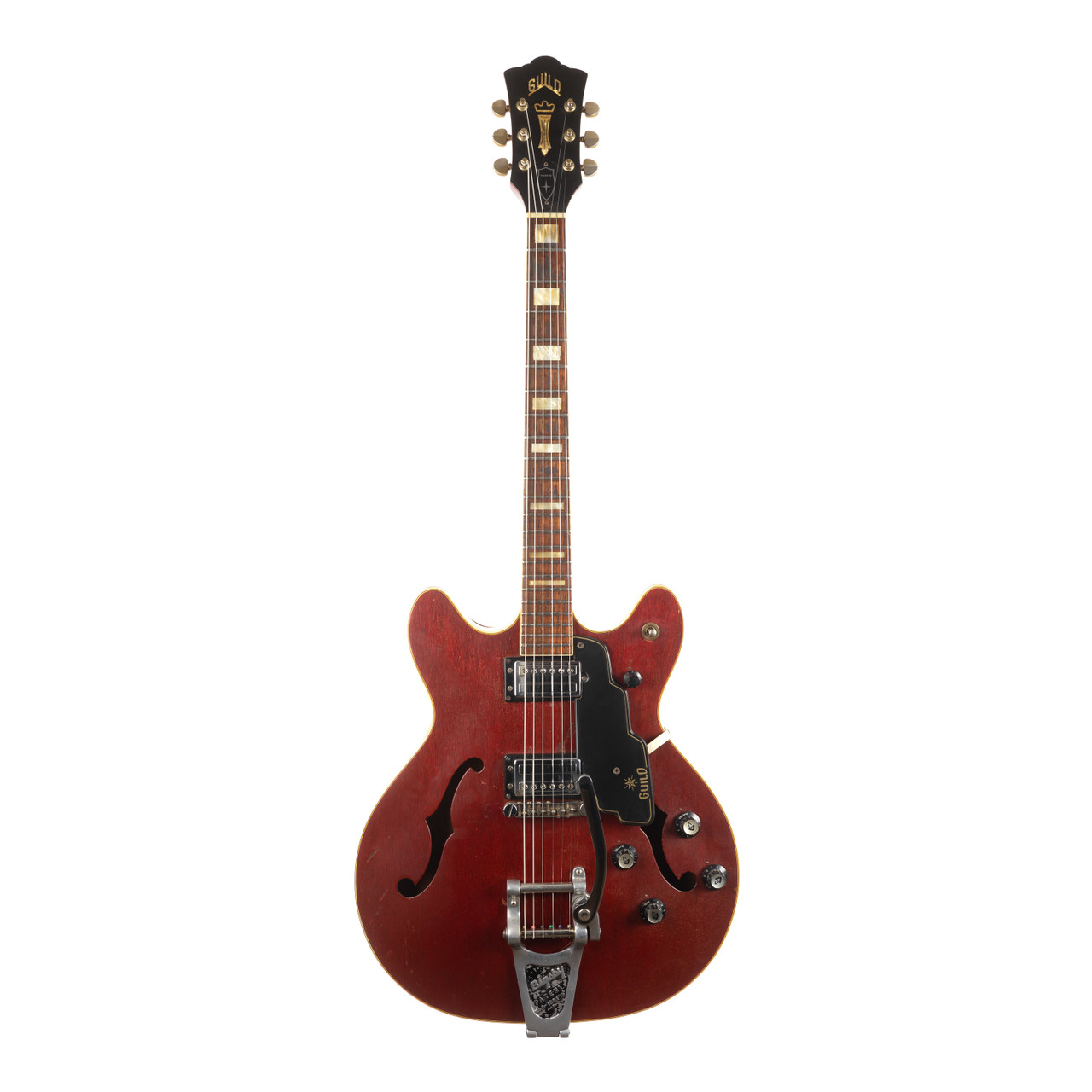 Vintage Guild Starfire V Cherry 1966 | Cream City Music