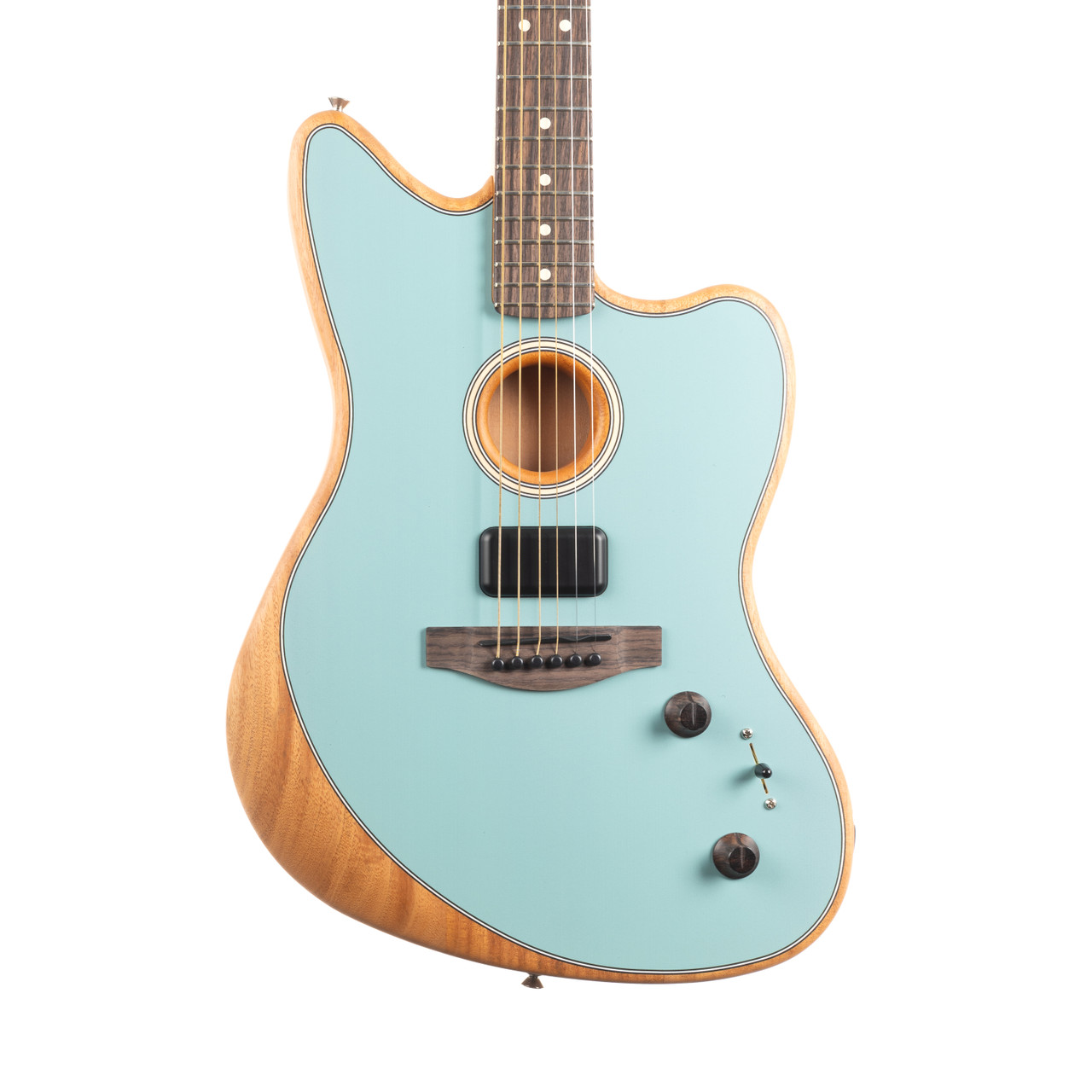 Fender Acoustasonic Player Jazzmaster Acoustic-Electric - Ice Blue