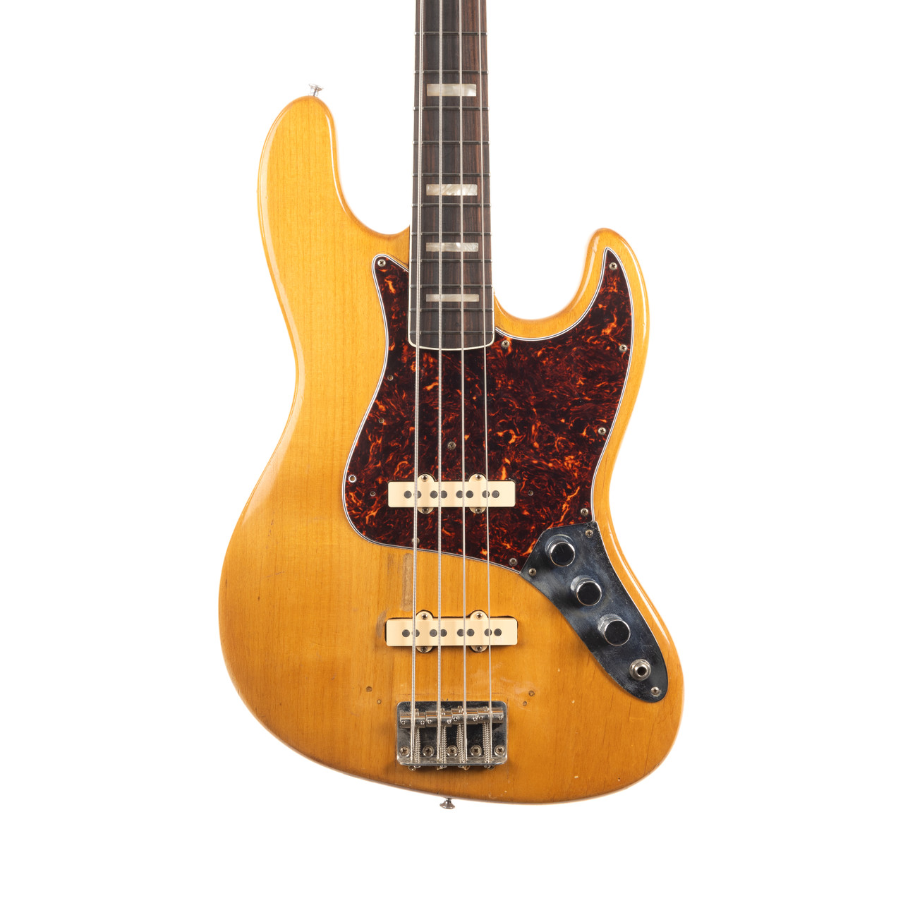 Vintage Fender Jazz Bass Stripped Natural Finish 1970 | Cream City