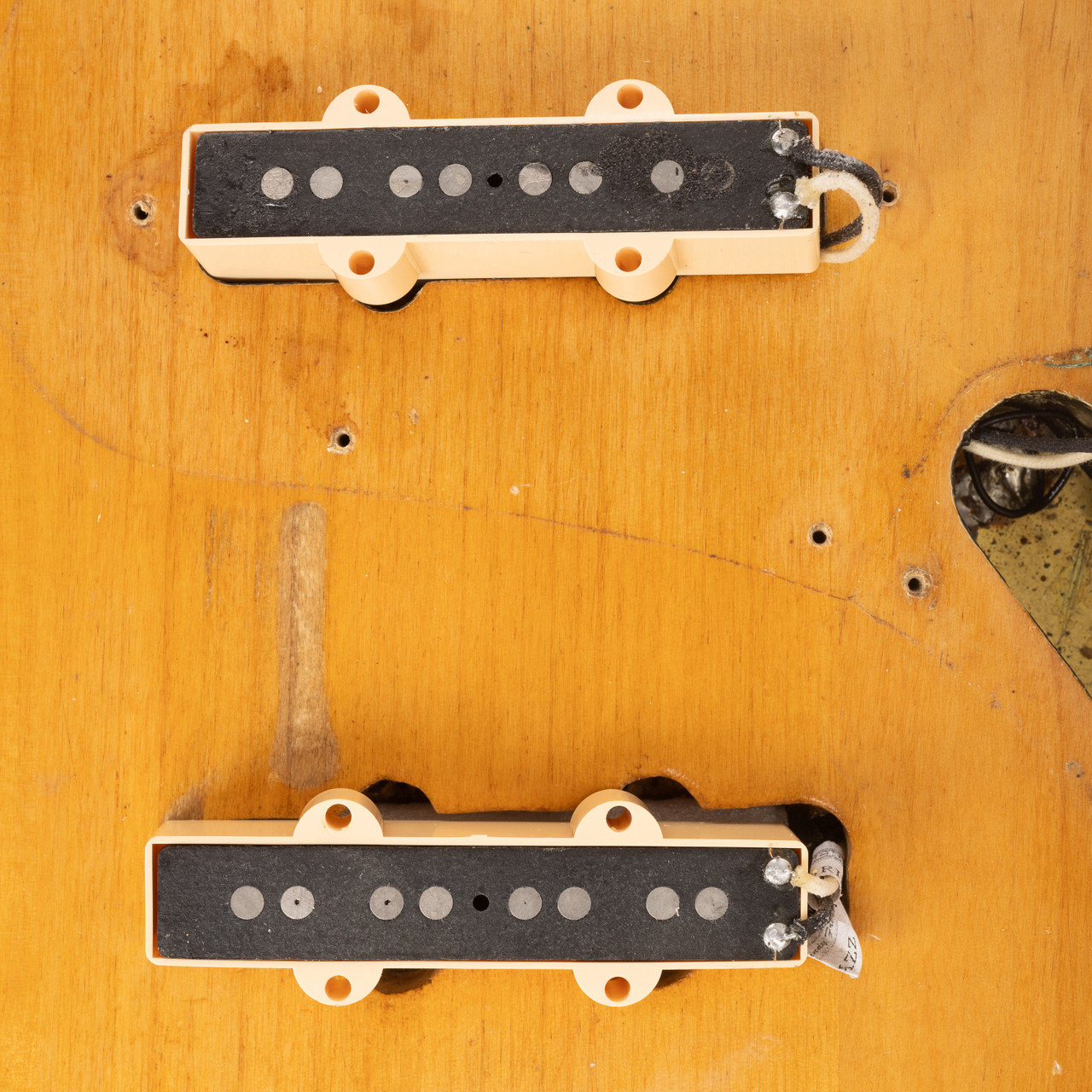 Vintage Fender Jazz Bass Stripped Natural Finish 1970 | Cream City
