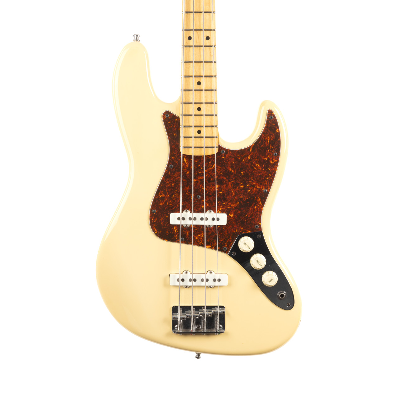 Vintage Fender Jazz Bass Olympic White 1983 | Cream City Music