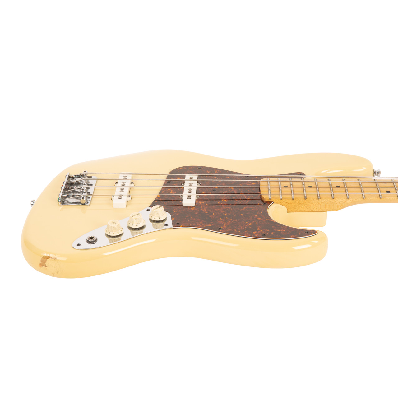 Vintage Fender Jazz Bass Olympic White 1983 | Cream City Music