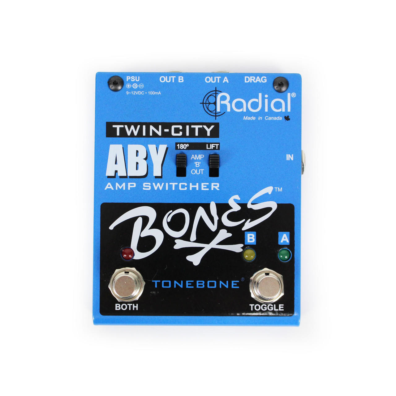 Radial Engineering Tone Bone Twin-City Active ABY Amp Switcher