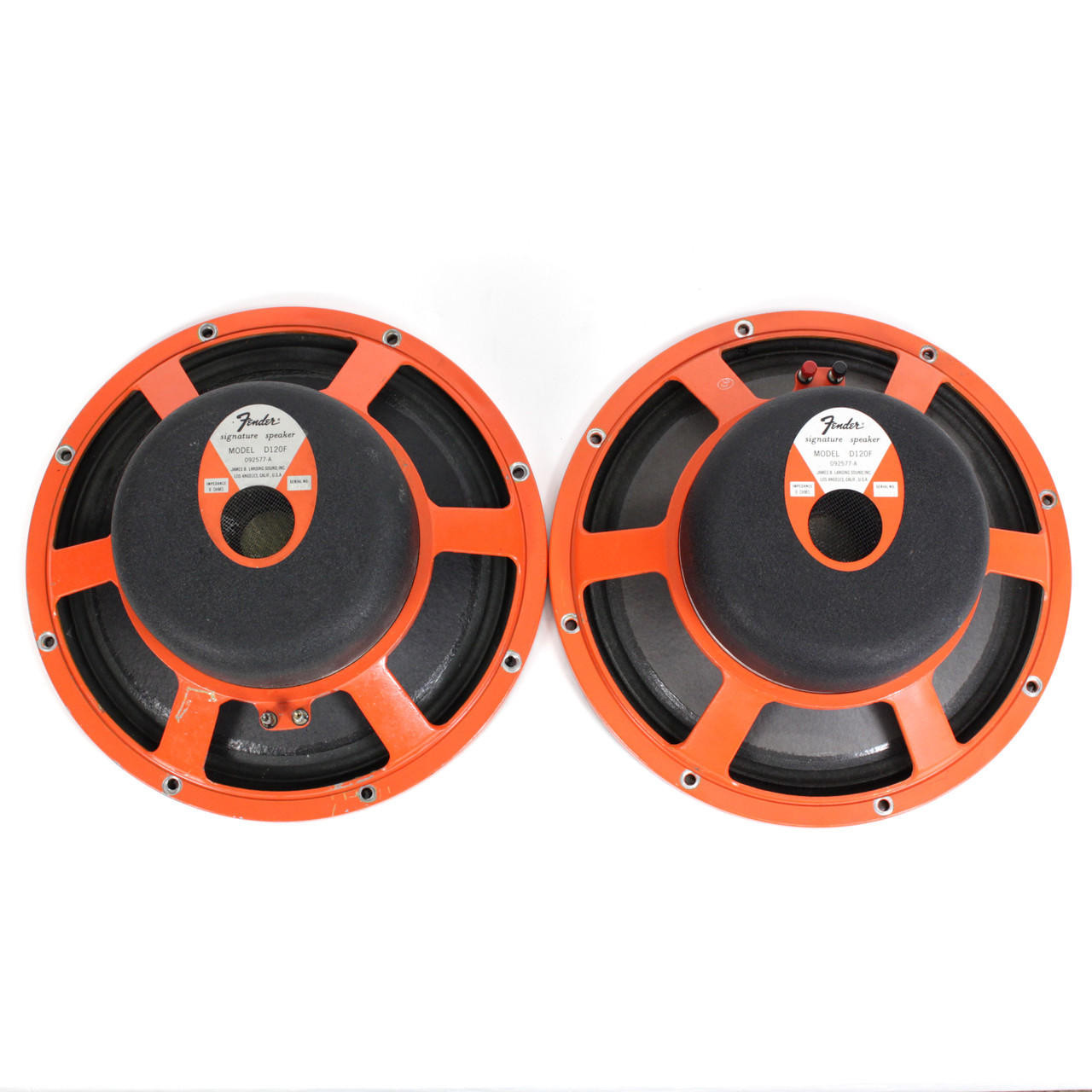 Fender Signature Speaker JBL D120F 8Ω Vintage Pair Fender JBL D120F 12