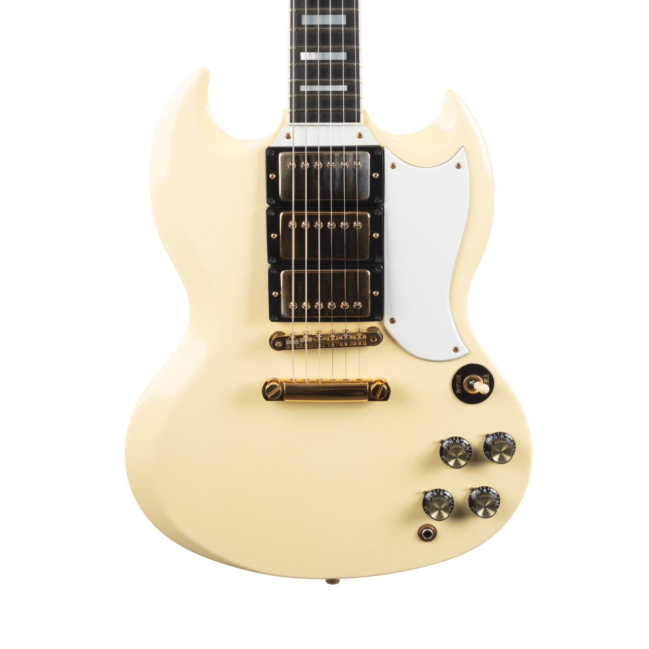 Vintage Gibson SG Custom Reissue Alpine White 1987 | Cream City Music