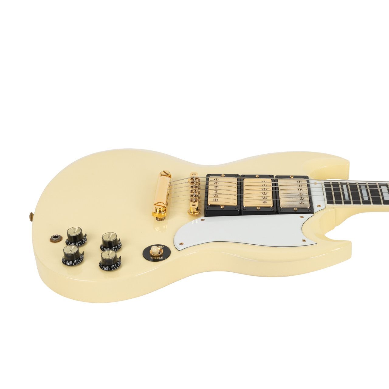 Vintage Gibson SG Custom Reissue Alpine White 1987 | Cream City Music