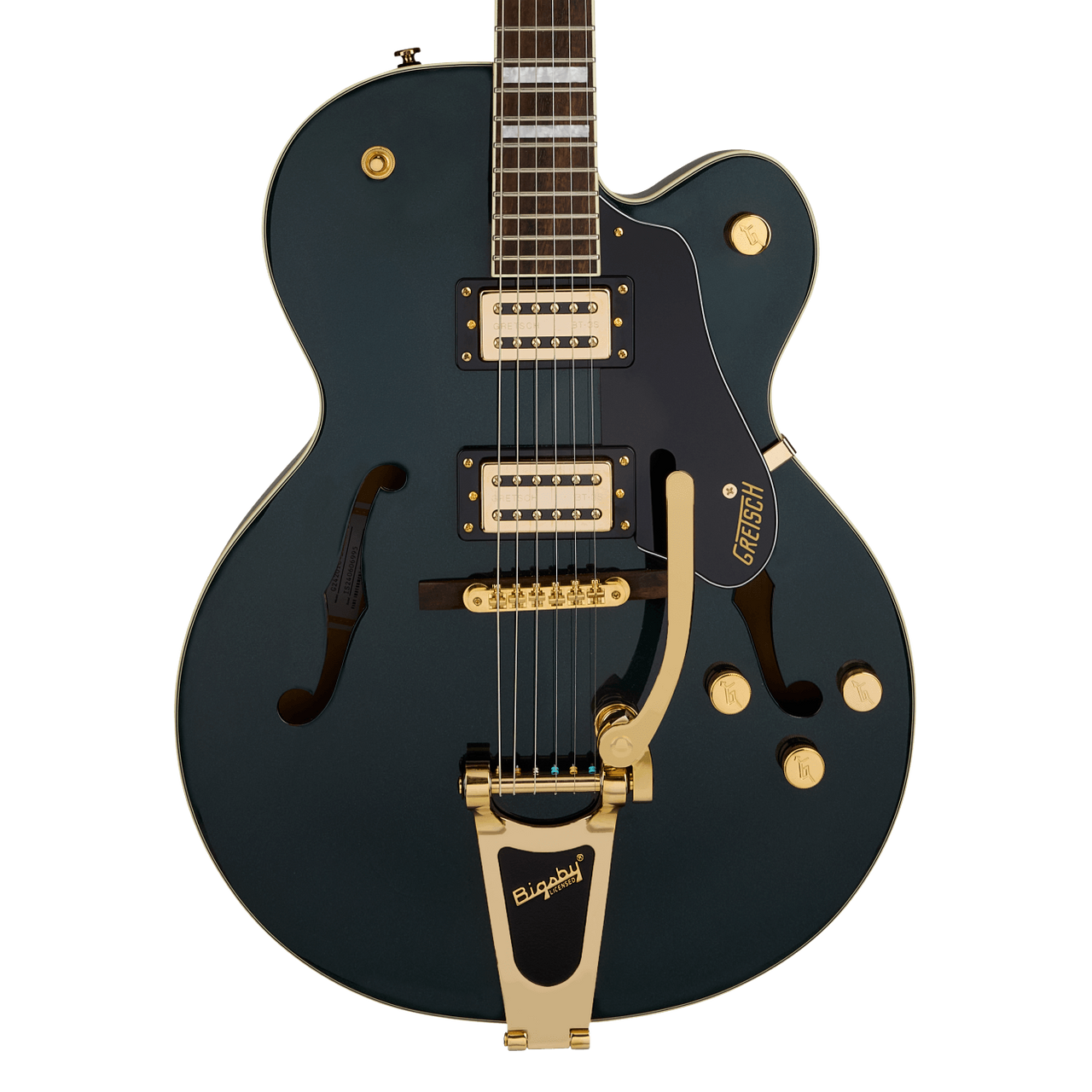 Gretsch G2420TG Streamliner Hollow Body - Cadillac Green | Cream