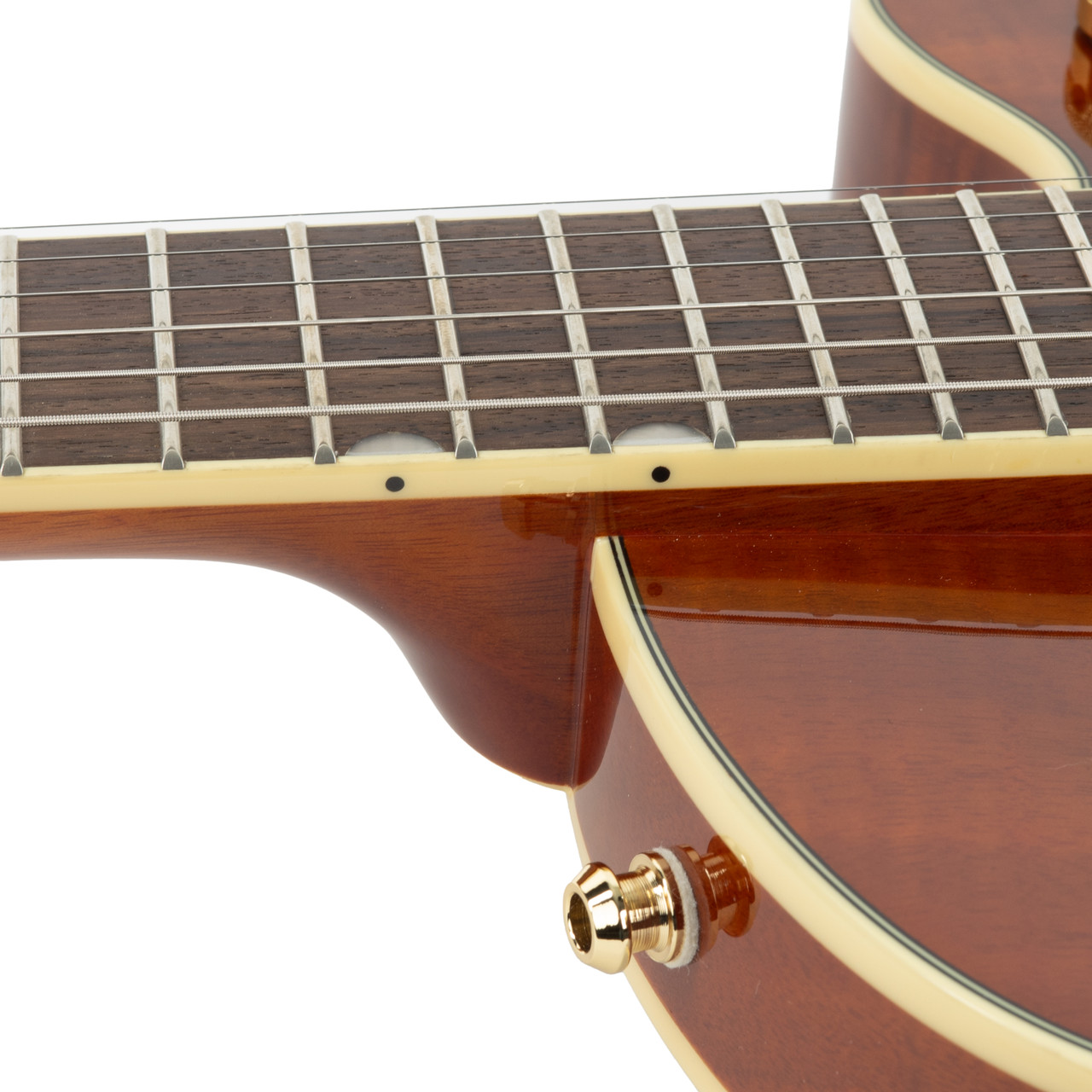 Gretsch Electromatic Flame Okoume Broadkaster Jr. Single Cut