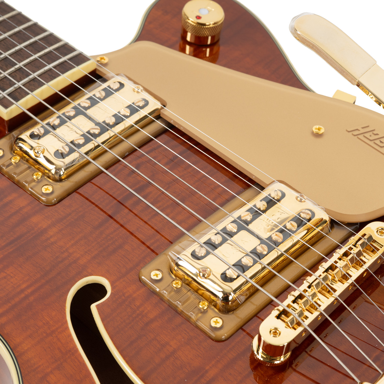 Gretsch Electromatic Flame Okoume Broadkaster Jr. Single Cut