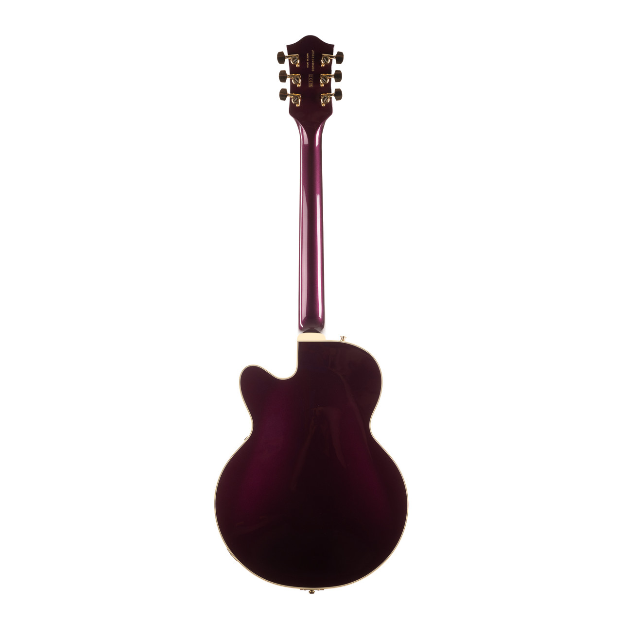 Gretsch Broadkaster Jr. LX Center Block - Blackberry | Cream City