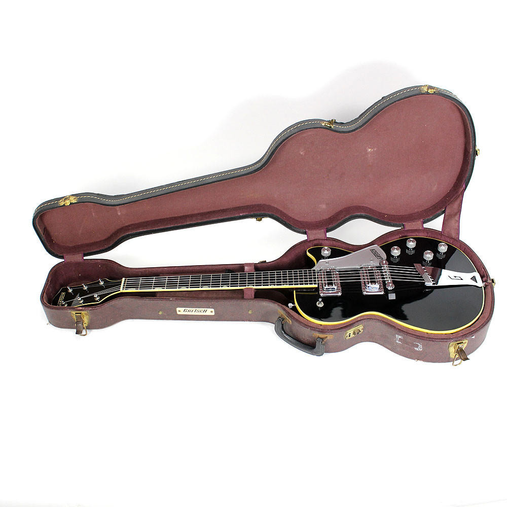 Gretsch RocJet 1972年製 Mercedes Black Vintage 1972 Gretsch Roc Jet Electric Guitar Black Finish | Cream