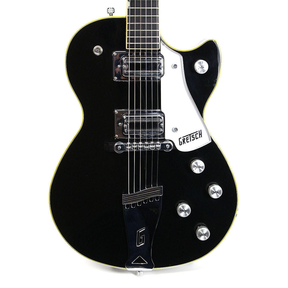 Gretsch RocJet 1972年製 Mercedes Black Vintage 1972 Gretsch Roc Jet Electric Guitar Black Finish | Cream