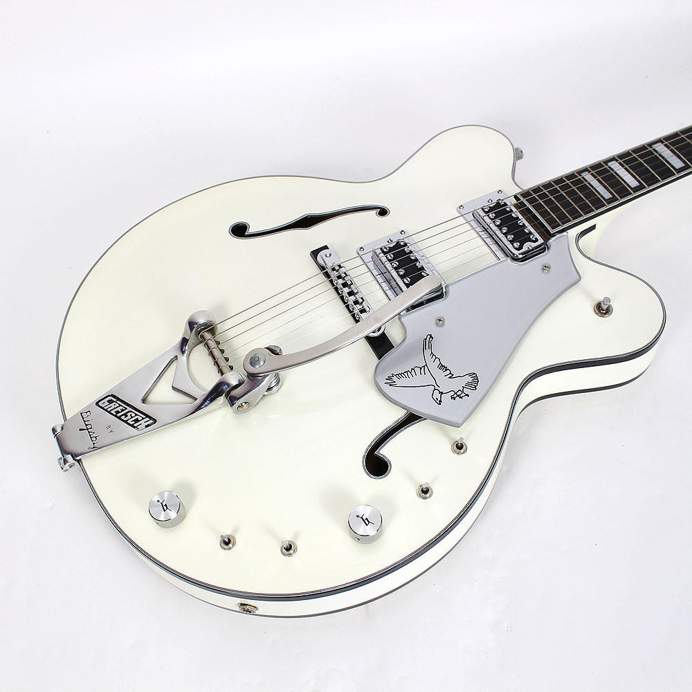 Vintage 1980 Gretsch Model 7595 Stereo White Falcon Electric