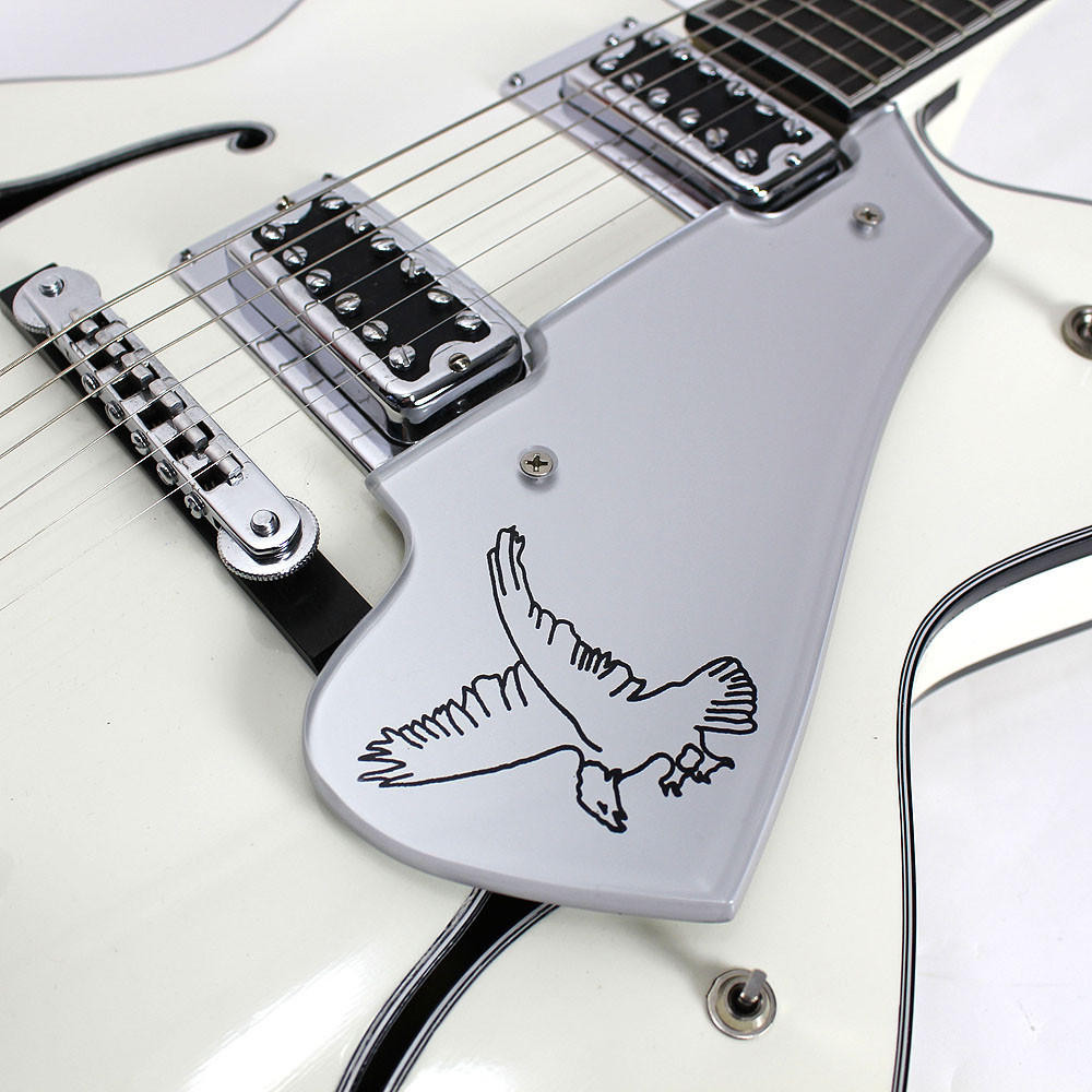 Vintage 1980 Gretsch Model 7595 Stereo White Falcon Electric