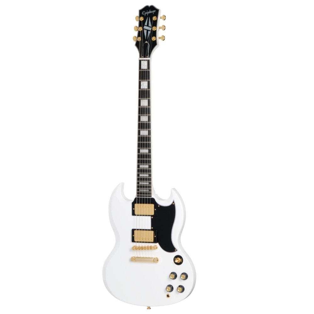 Epiphone SG ホワイト エレキギター Epiphone SG Custom - Alpine White | Cream City Music