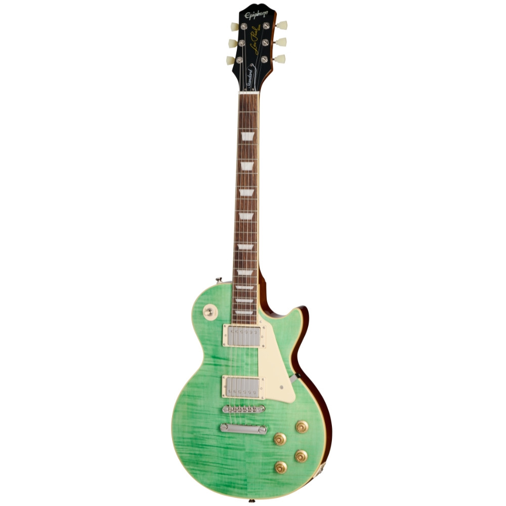 Epiphone Les Paul Standard '50s Figured - Seafoam Green | Cream