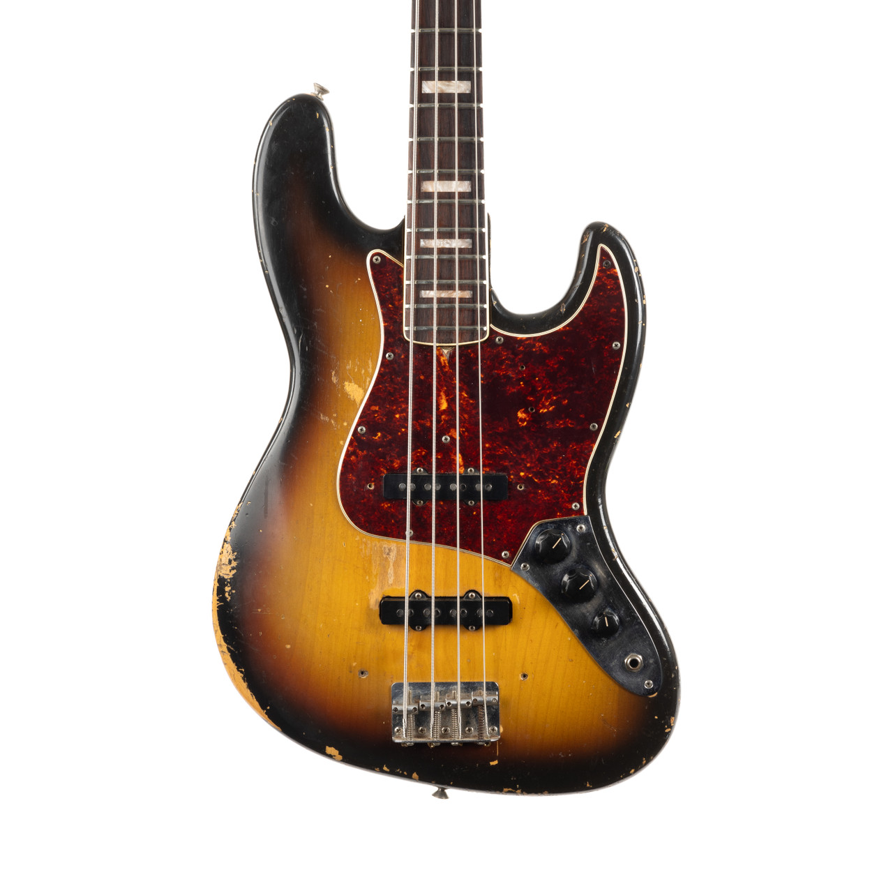 a*b様 Fender American vintage 1 jazz mast Vintage Fender Jazz Bass Sunburst 1968 | Cream City Music