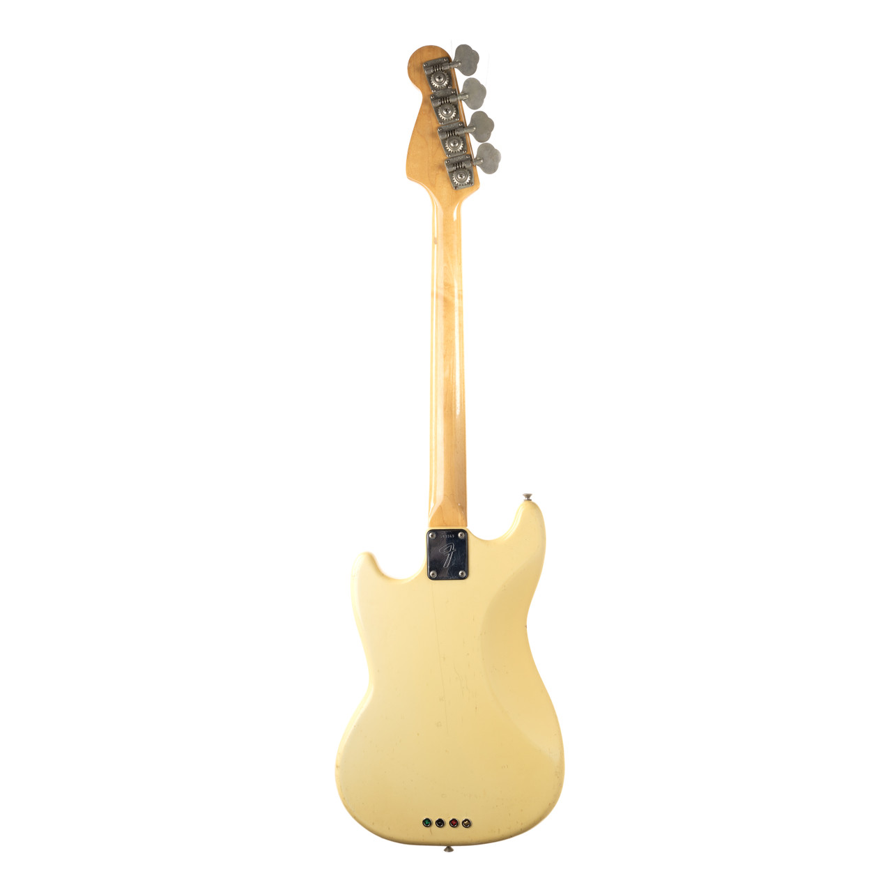 Vintage Fender Mustang Bass Olympic White 1974 | Cream City Music