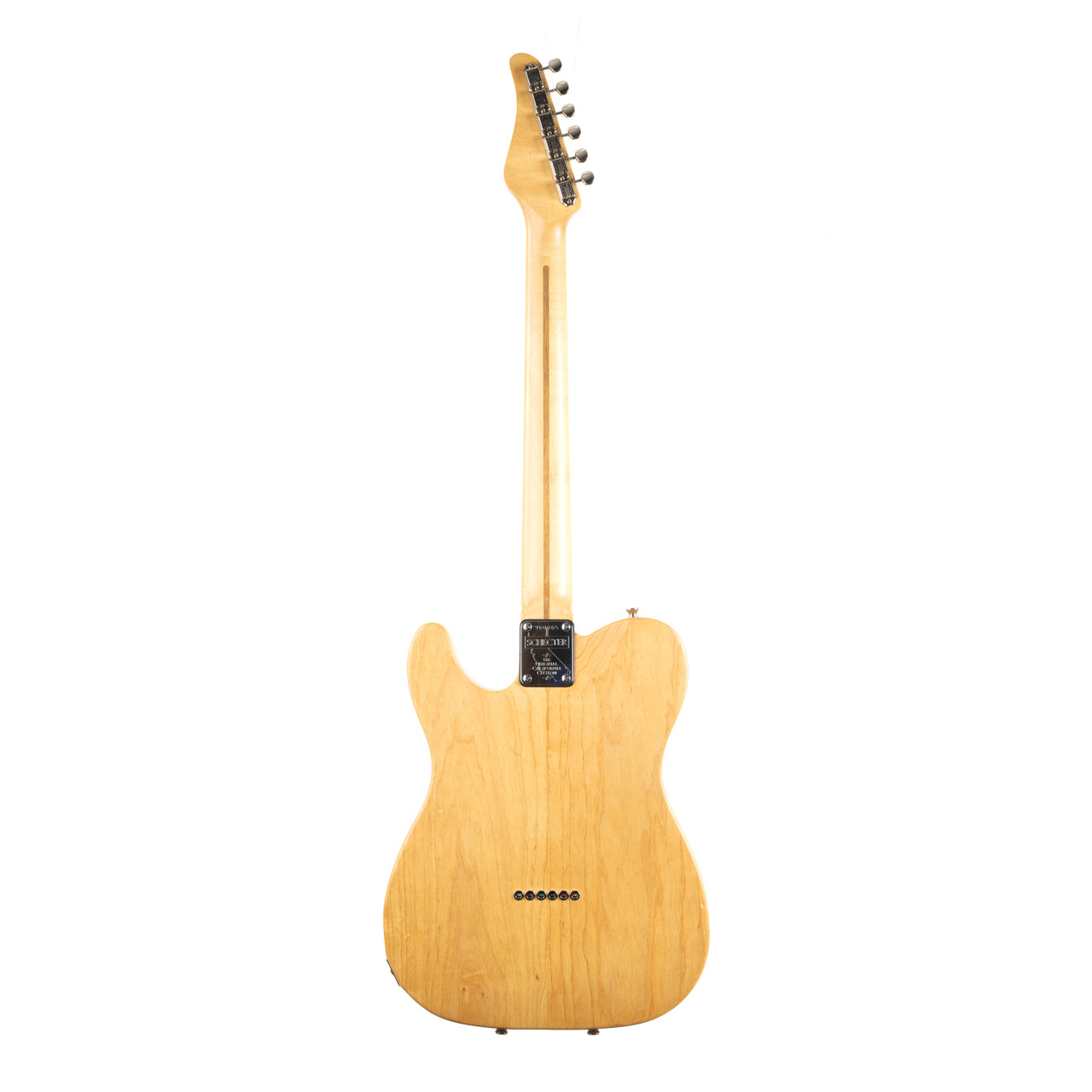 Used Schecter California Custom T-Style Natural 1996 | Cream City