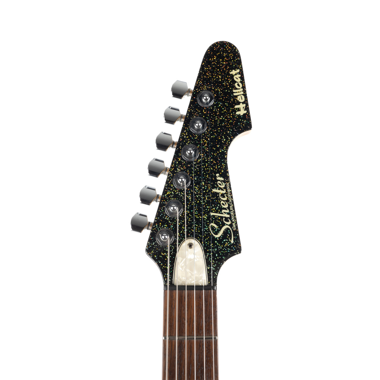 Used Schecter Hellcat Black Sparkle 1999 | Cream City Music