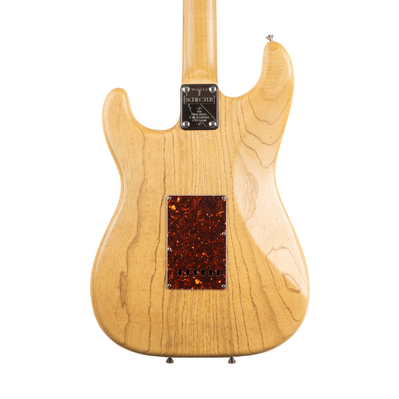 Used Schecter California Custom Natural 1997 | Cream City Music