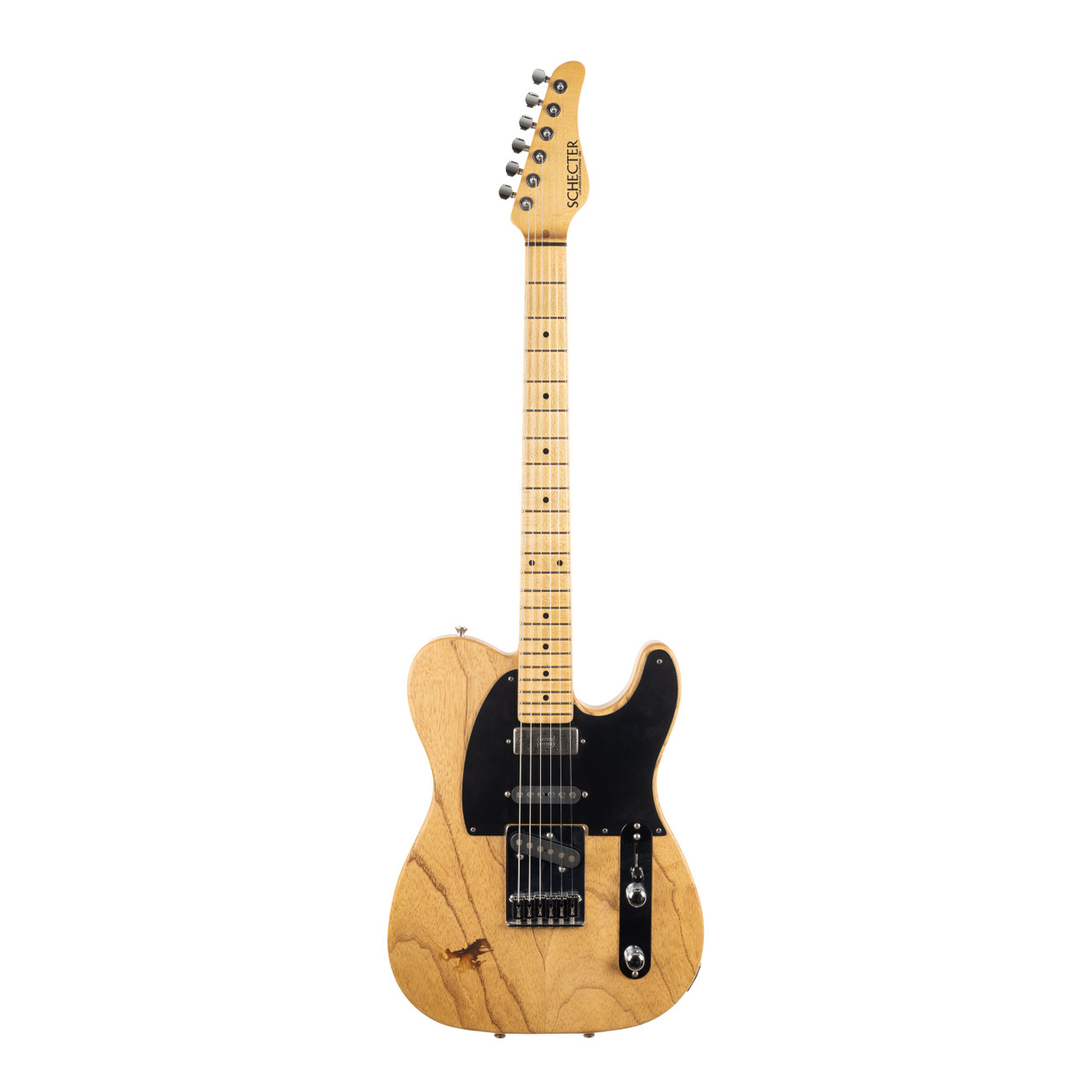 Used Schecter California Custom T-Style Natural 2000 | Cream City
