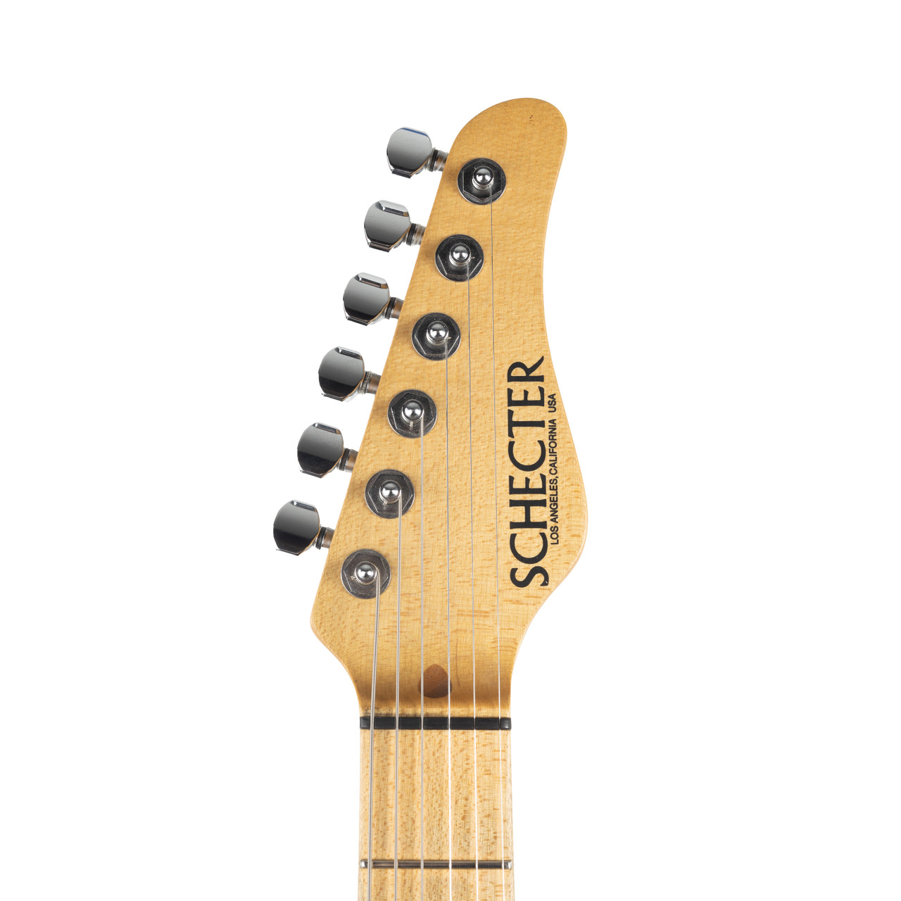 Used Schecter California Custom T-Style Natural 2000 | Cream City 