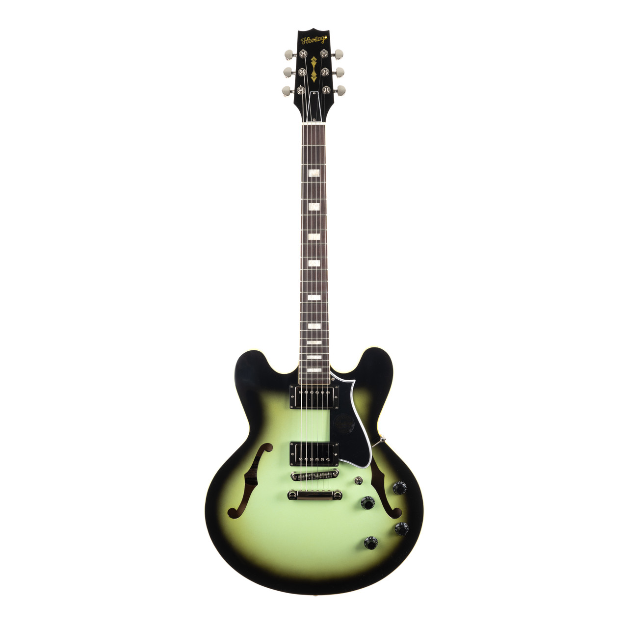 Heritage Custom Shop H-535 Factory Special - Green Burst | Cream