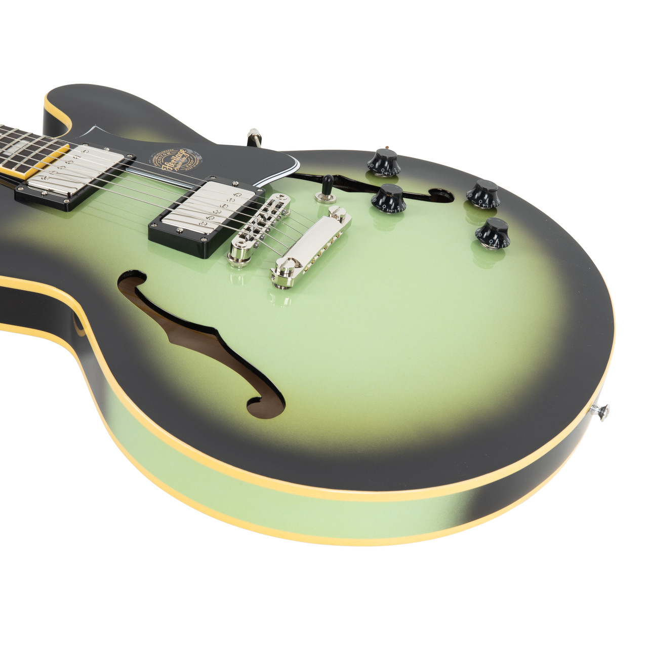 Heritage Custom Shop H-535 Factory Special - Green Burst | Cream