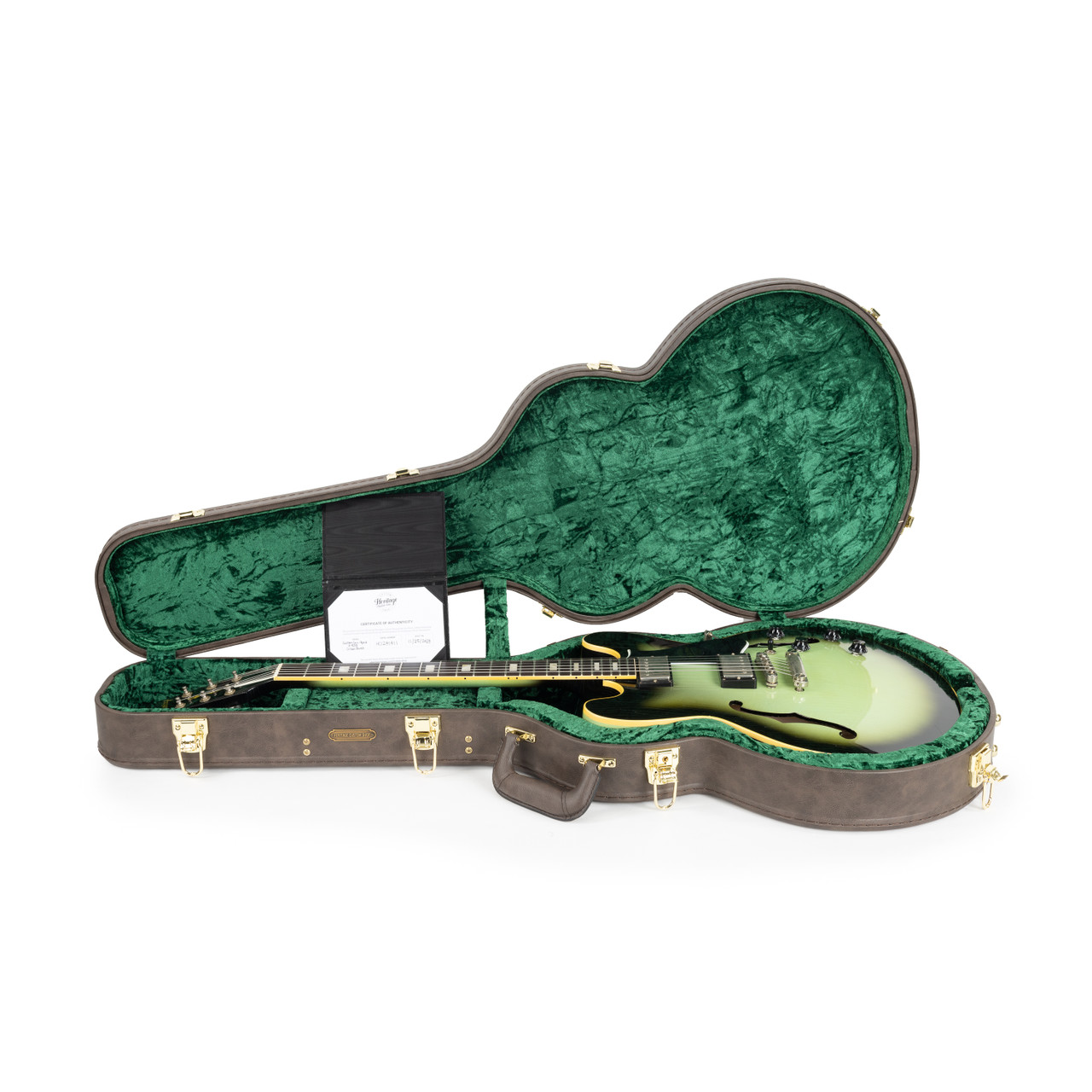 Heritage Custom Shop H-535 Factory Special Artisan Aged - Green