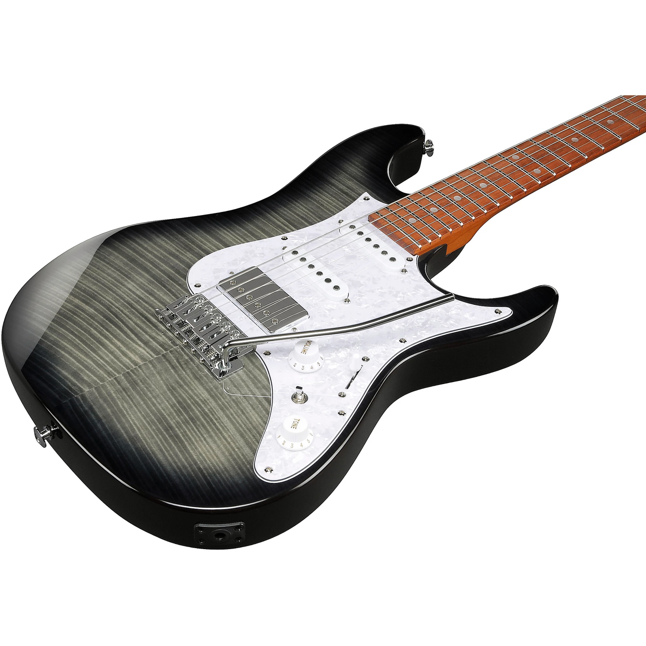 Ibanez AZ22S1F Standard - Transparent Black Sunburst | Cream City