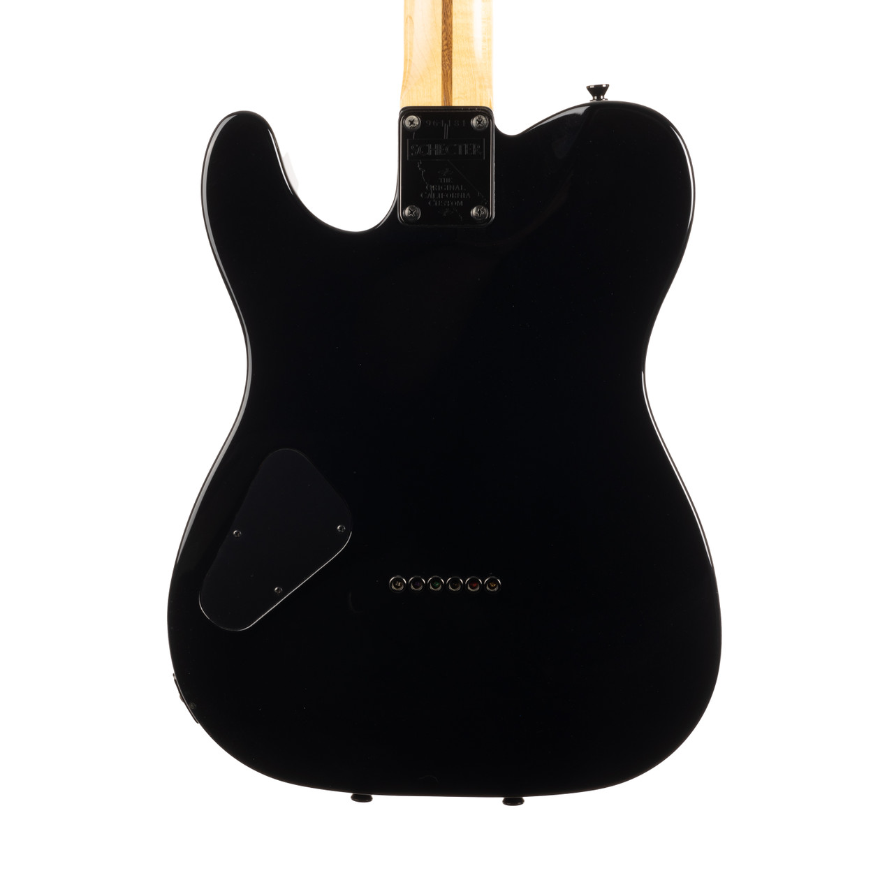 Used Schecter California Custom PT USA Black 1998 | Cream City Music