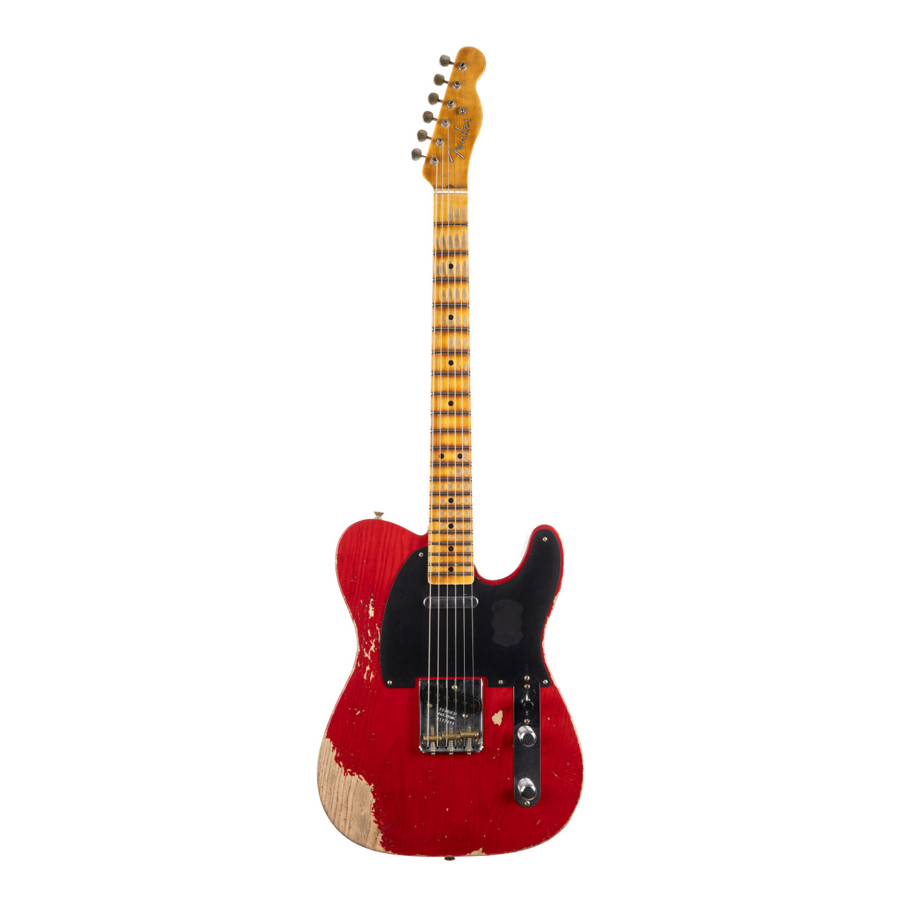 Fender Custom Shop 1951 Nocaster Heavy Relic - Crimson Transparent
