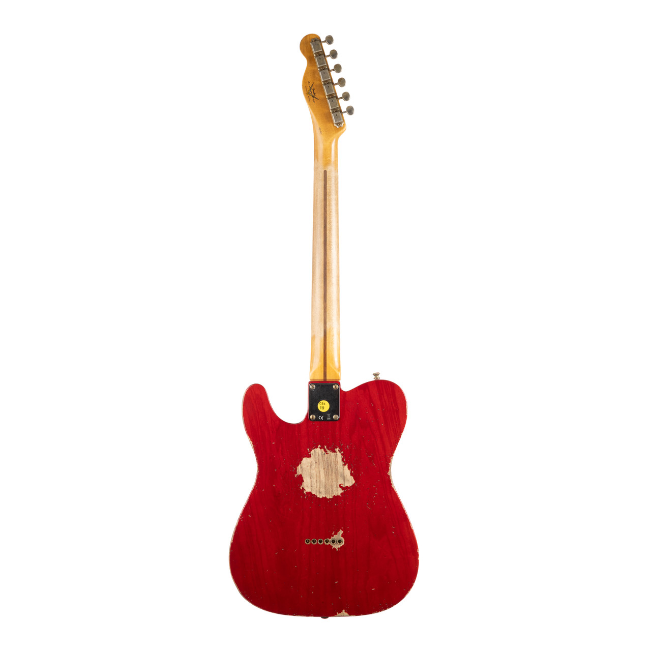 Fender Custom Shop 1951 Nocaster Heavy Relic - Crimson Transparent