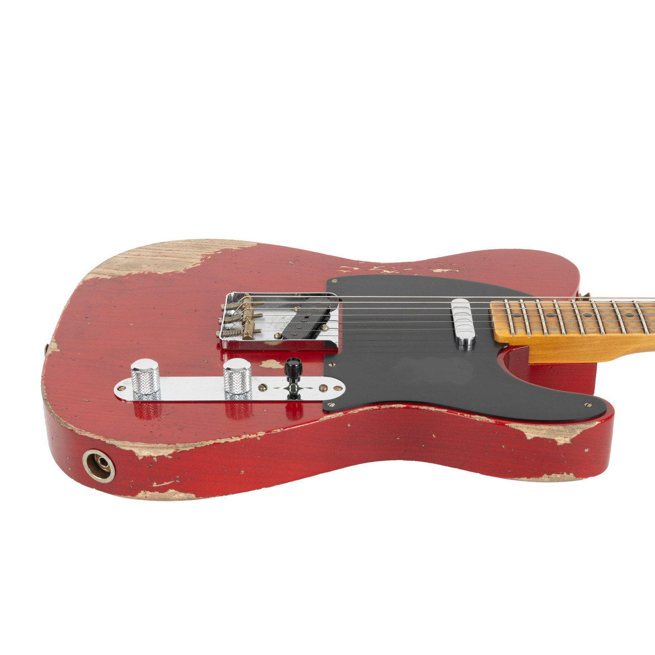 Fender Custom Shop 1951 Nocaster Heavy Relic - Crimson Transparent