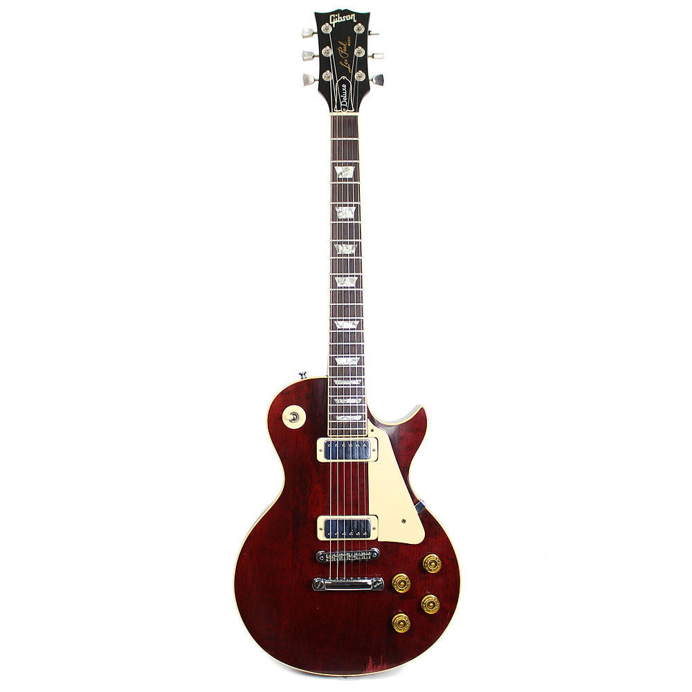 Vintage 1979 Gibson Les Paul Deluxe Wine Red Finish | Cream City Music
