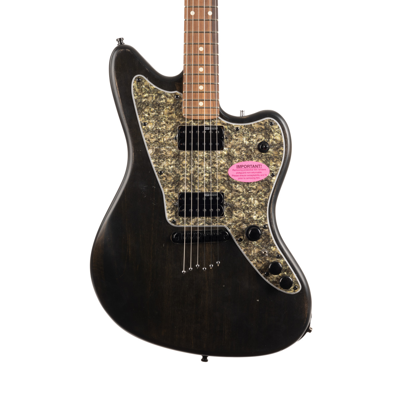 Used Unbranded Partcaster Jazzmaster with a Fender Neck Dark Brown