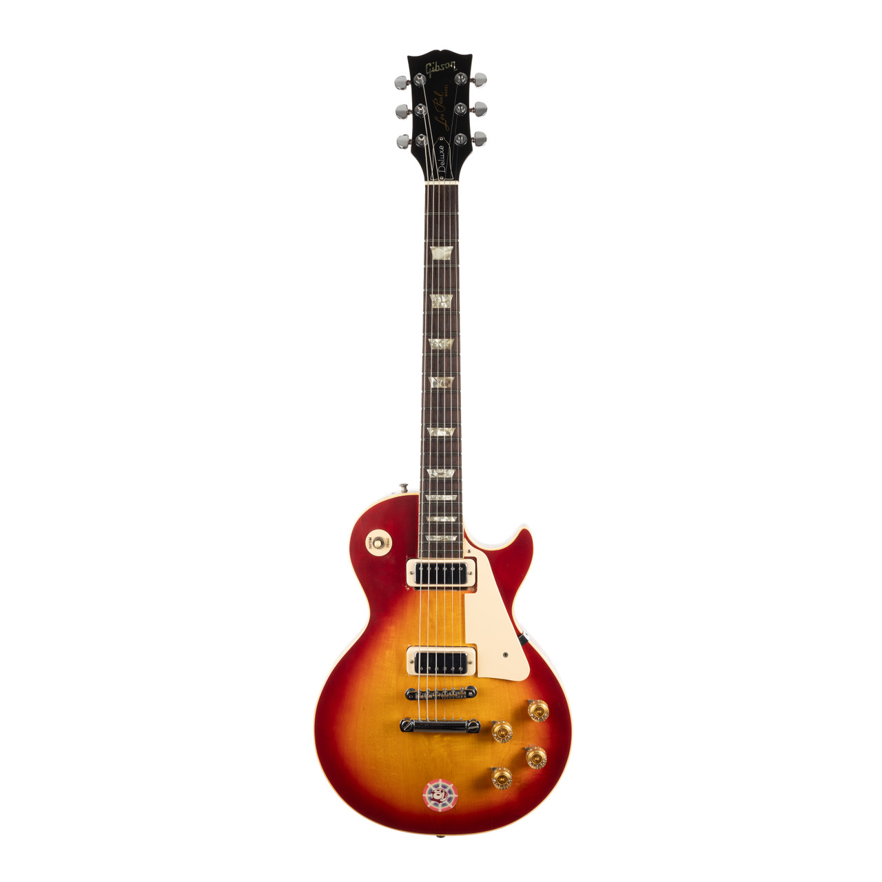 Vintage Gibson Les Paul Deluxe Cherry Sunburst 1975 | Cream City Music