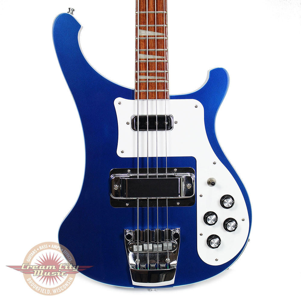 2004 Rickenbacker 4003 Electric Bass Guitar Midnight Blue Finish