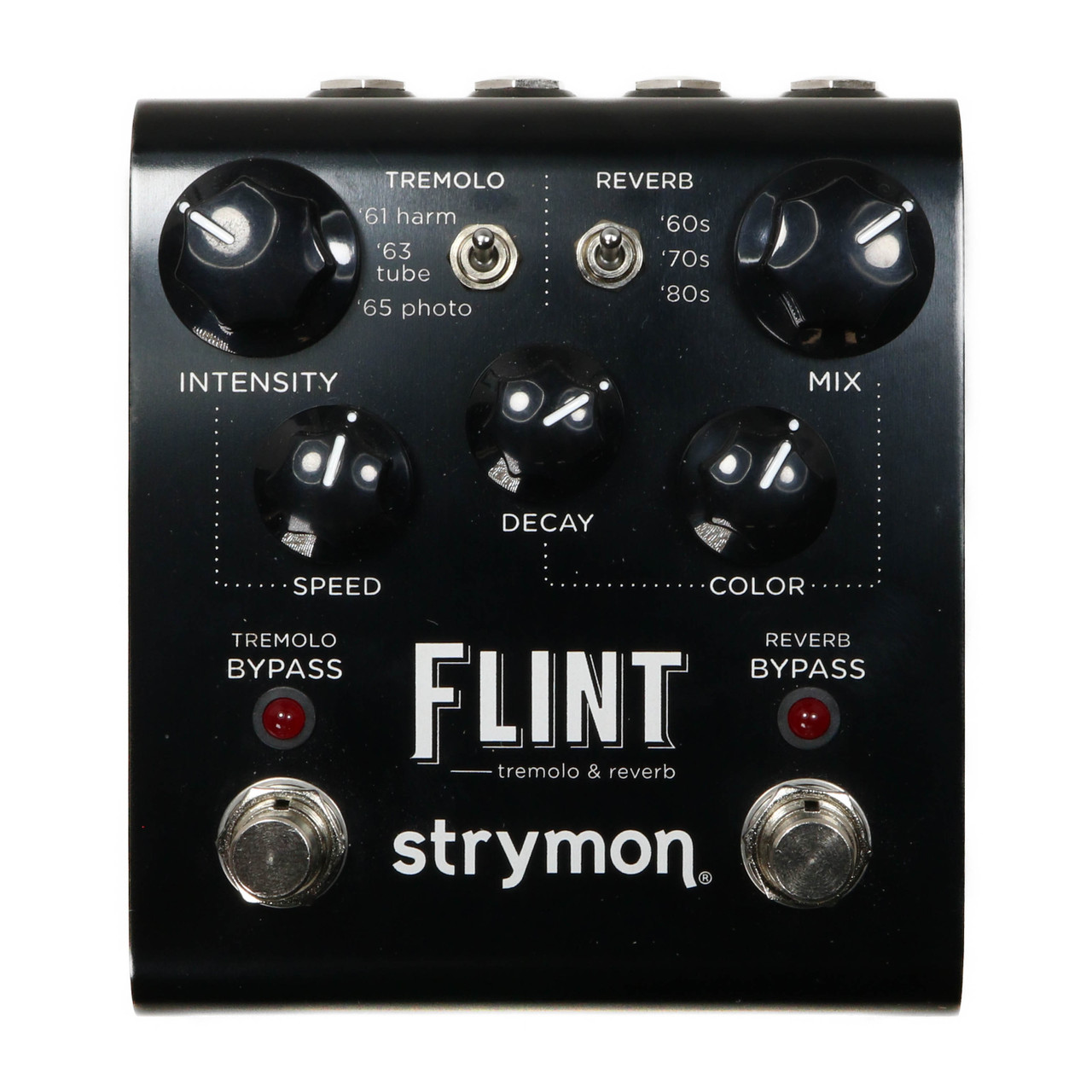 Used Strymon Flint Tremolo and Reverb Pedal - Midnight Black