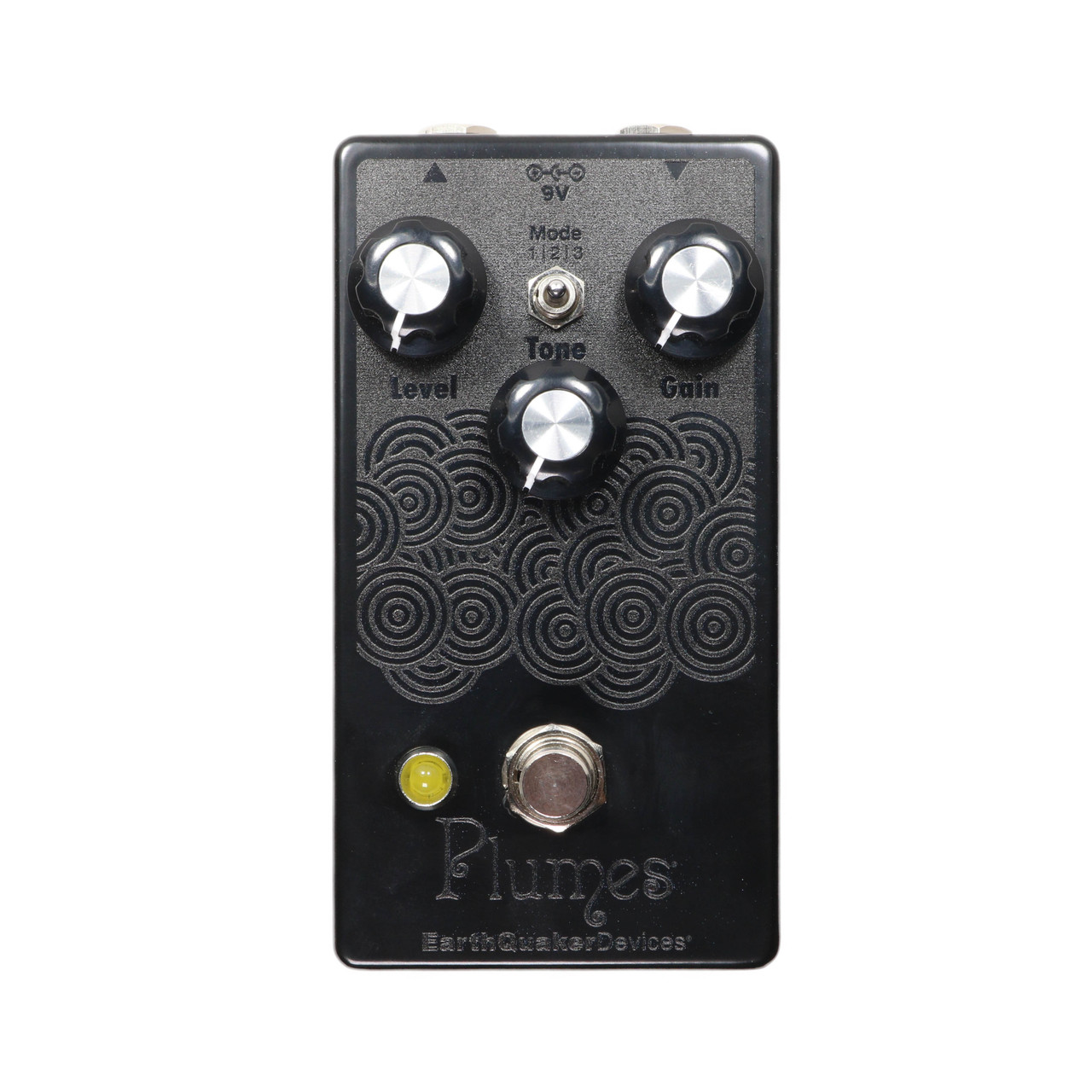 Used EarthQuaker Devices Plumes Overdrive Pedal - Black | Cream