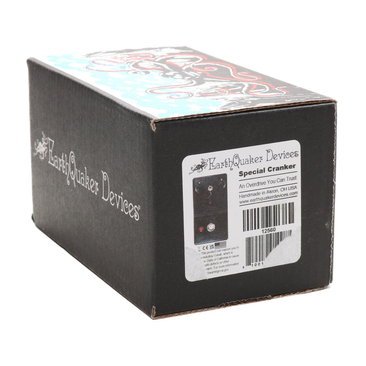 Used EarthQuaker Devices Special Cranker Overdrive Pedal - Black