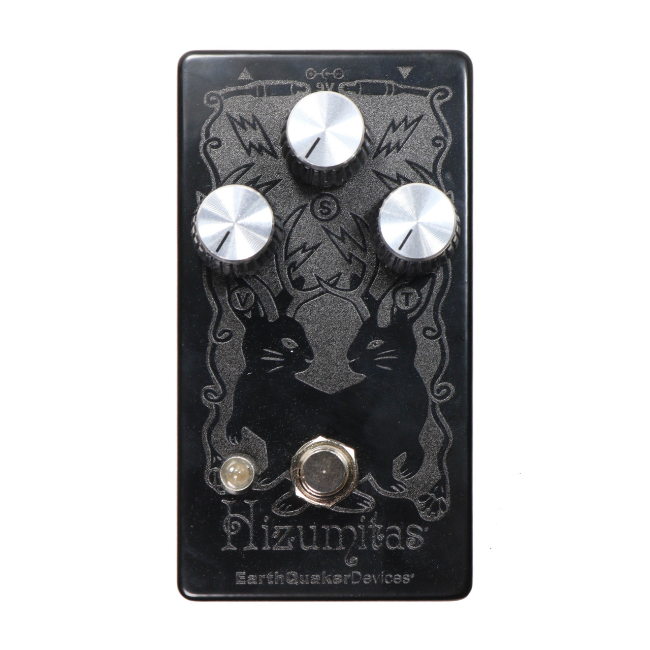 Used EarthQuaker Devices Hizumitas Fuzz Pedal Black #1 | Cream