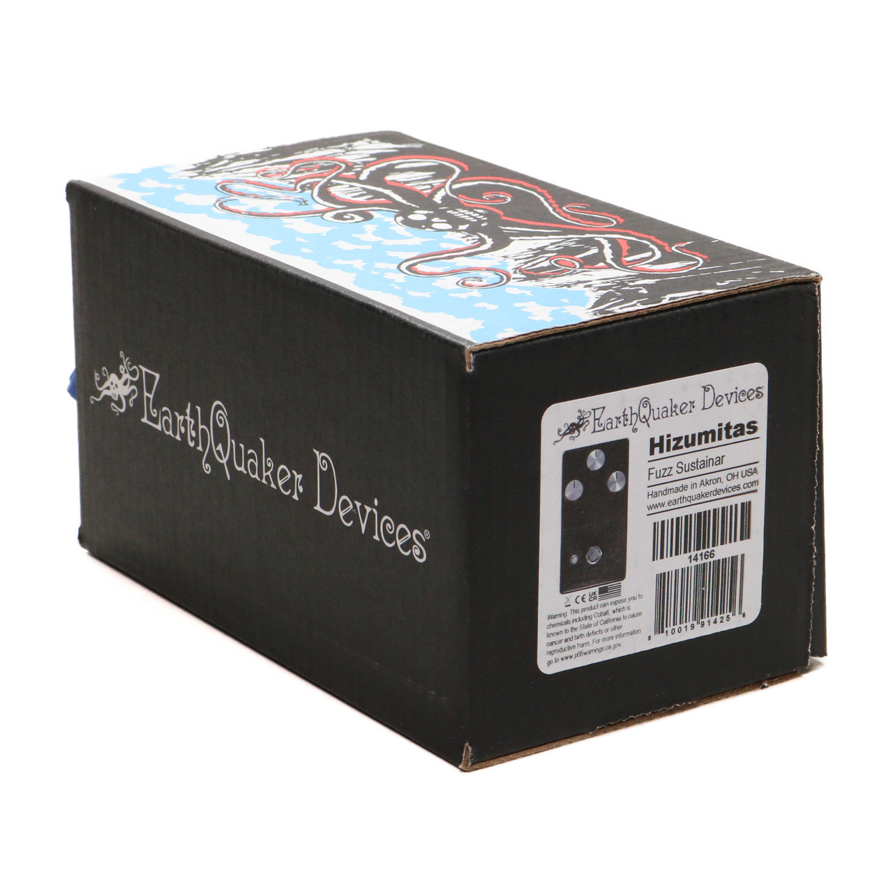 Used EarthQuaker Devices Hizumitas Fuzz Pedal Black #1 | Cream