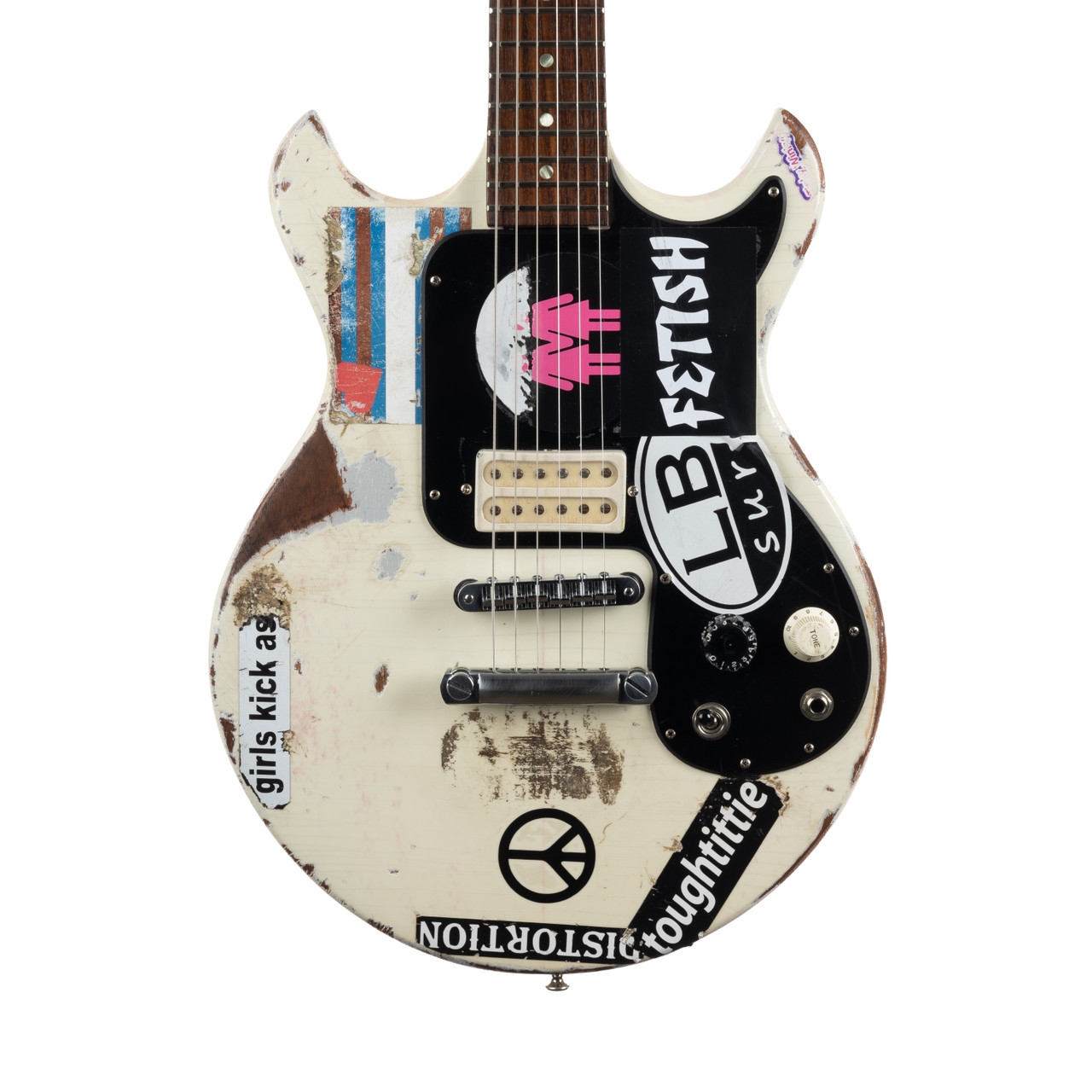 Vintage Gibson Melody Maker Historic Makeovers Joan Jett Replica